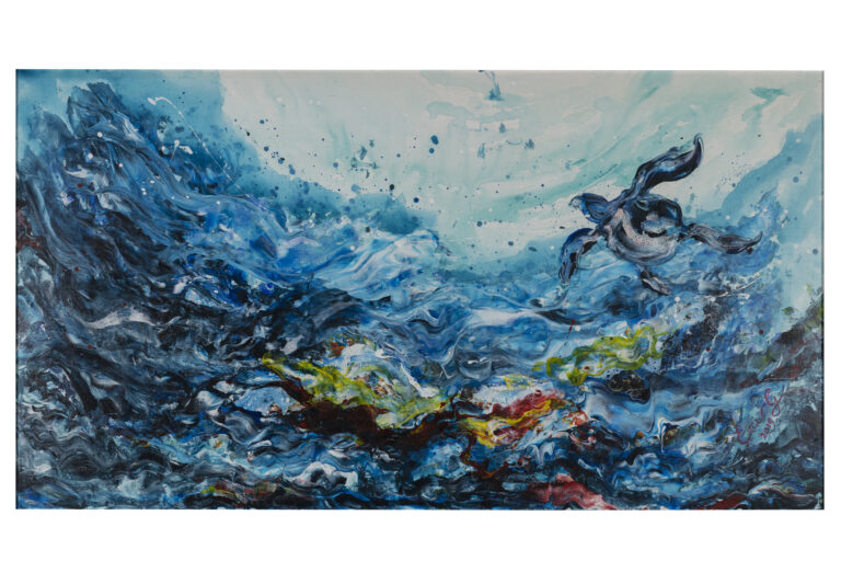 Watery Wonders (188cm x 108cm)